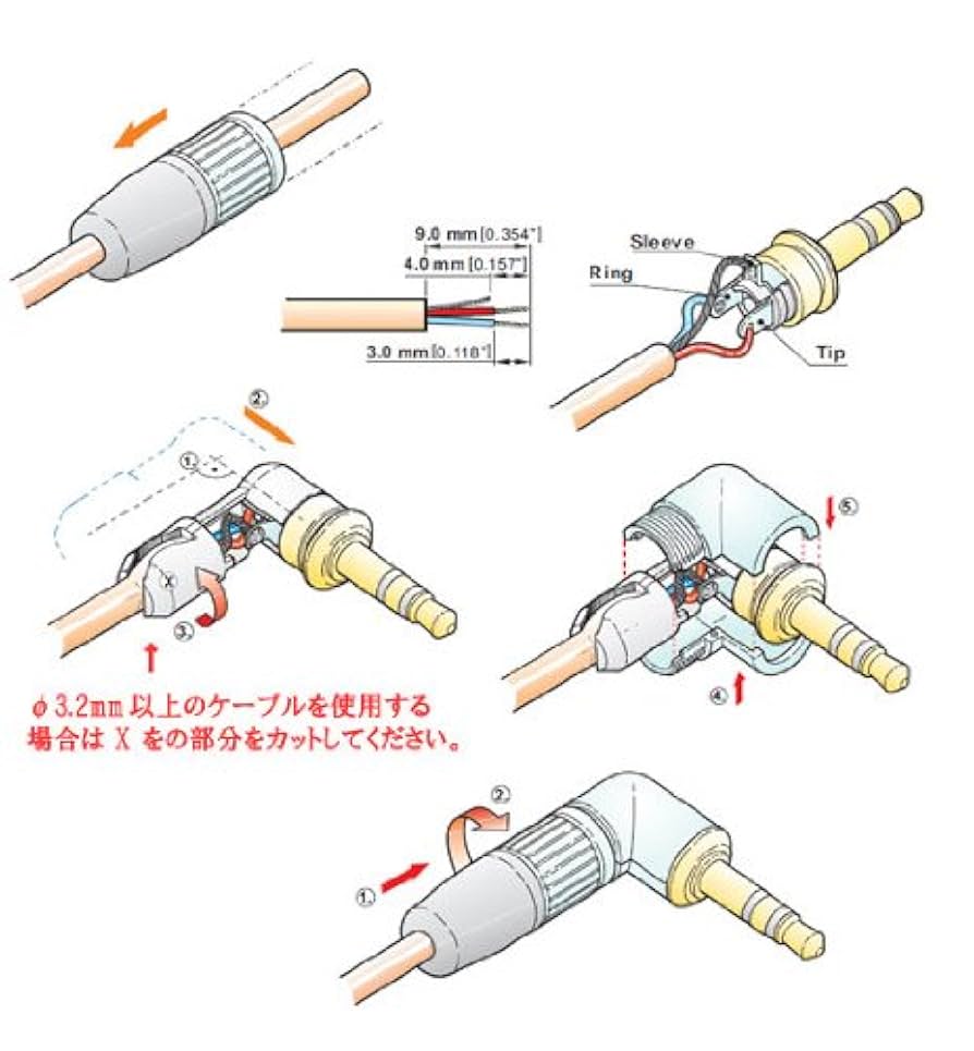 (未使用･未開封品)　Neutrik NTP3RC ノイトリックフォーンコネクタ　 イヤホンプラグ3.5mm　Ｌアングル sdt40b8 NEUTRIK NTP3RC 3.5φステレオミニプラグ | TOMOCA ONLINE SHOP